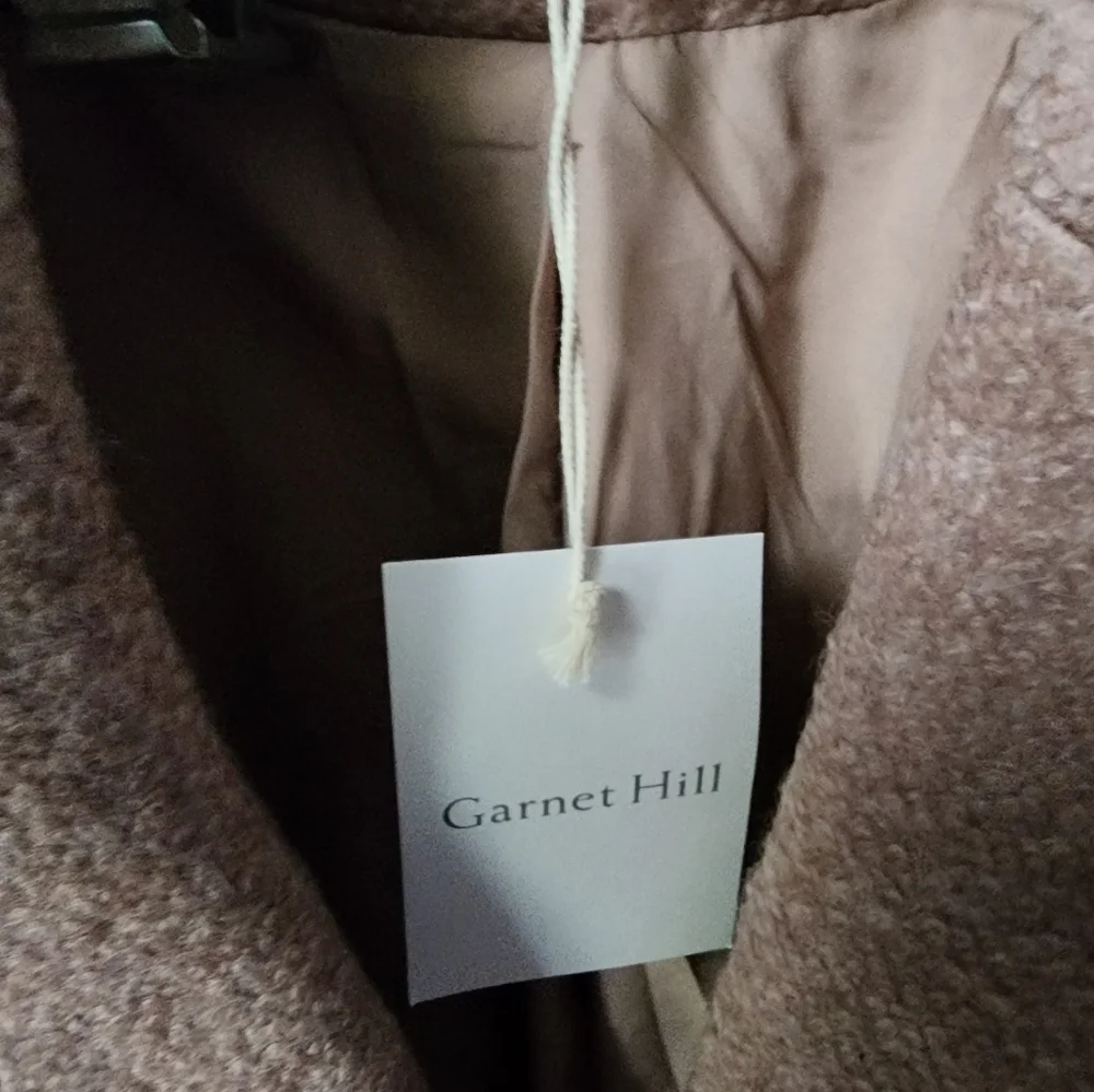 Garnet Hill | Sadie Wool Coat | Small | Nwt | Dusk Pink - Picture 11 of 12